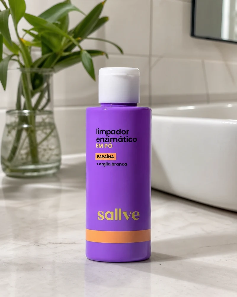 Sallve Sallve Limpador Enzimático Em Pó 30g (Papaína)