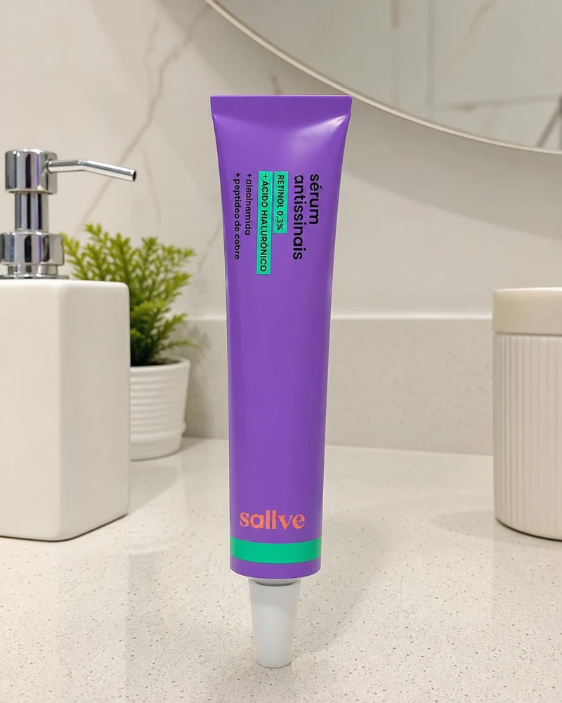 Sallve Sérum Facial de Retinol Cosmético Sallve 30ml