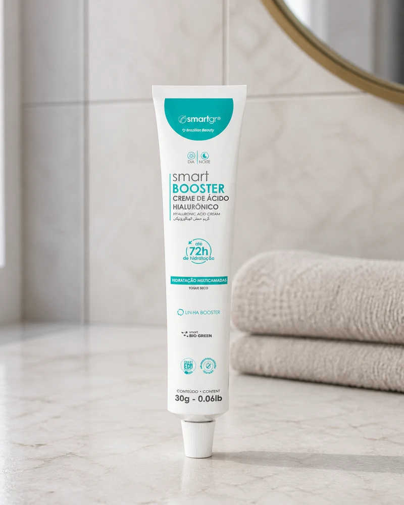 Smart GR Creme de Ácido Hialurônico Smart GR Booster Toque Seco 30g