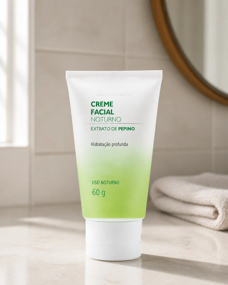Sofisticatto Creme Facial Noturno com Pepino 60g