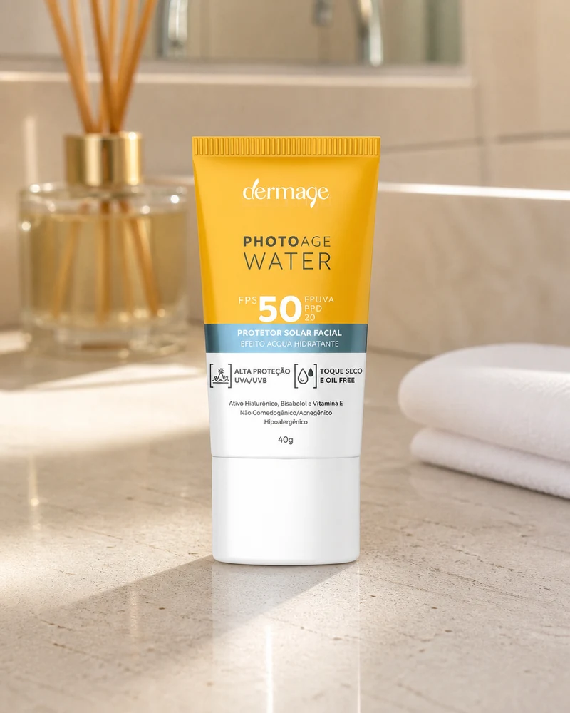Dermage Photoage Water FPS50 PPD20, 40g - Comparativo de preços e especificações no Tá Comparado