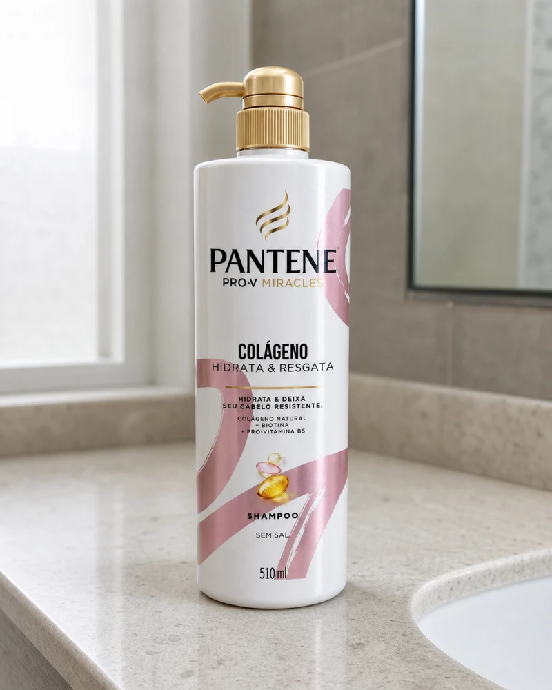 Pantene Pro-V Miracles Colágeno Shampoo 510ml - Comparativo de preços e especificações no Tá Comparado