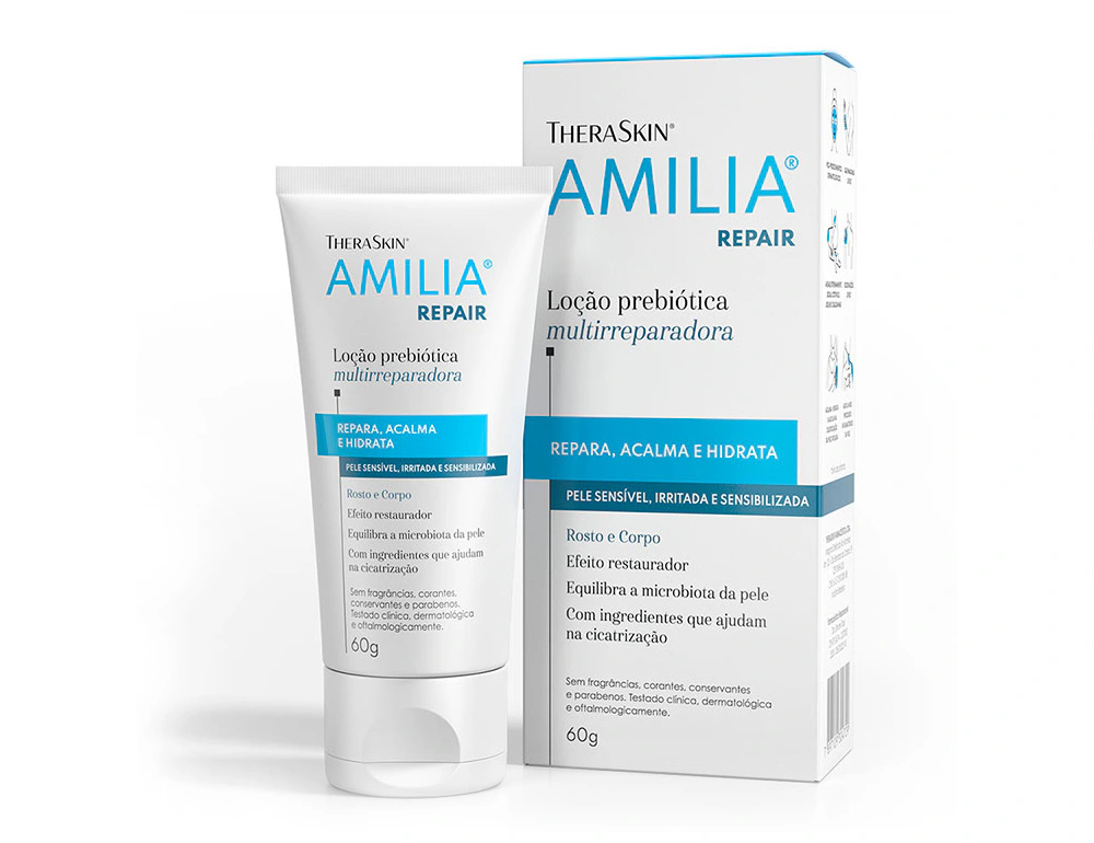 Theraskin Amilia Repair Loção Prebiótica 60g
