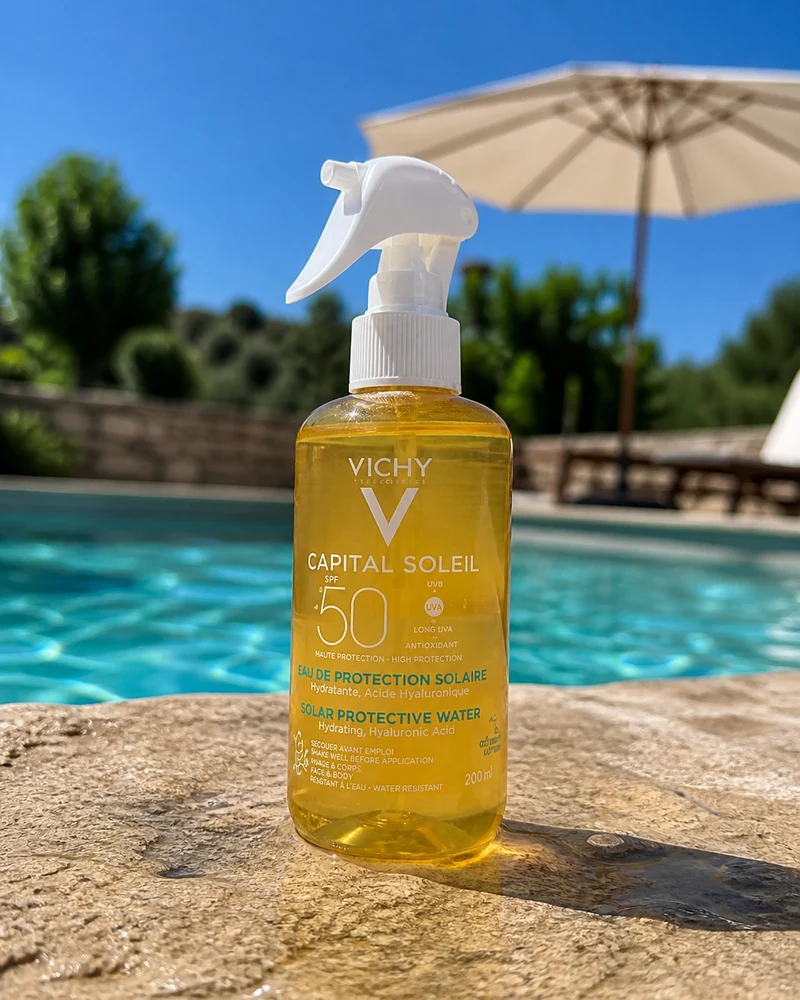 Vichy Vichy Capital Soleil Água Solar Protetora Hidratante FPS 50, 200ml