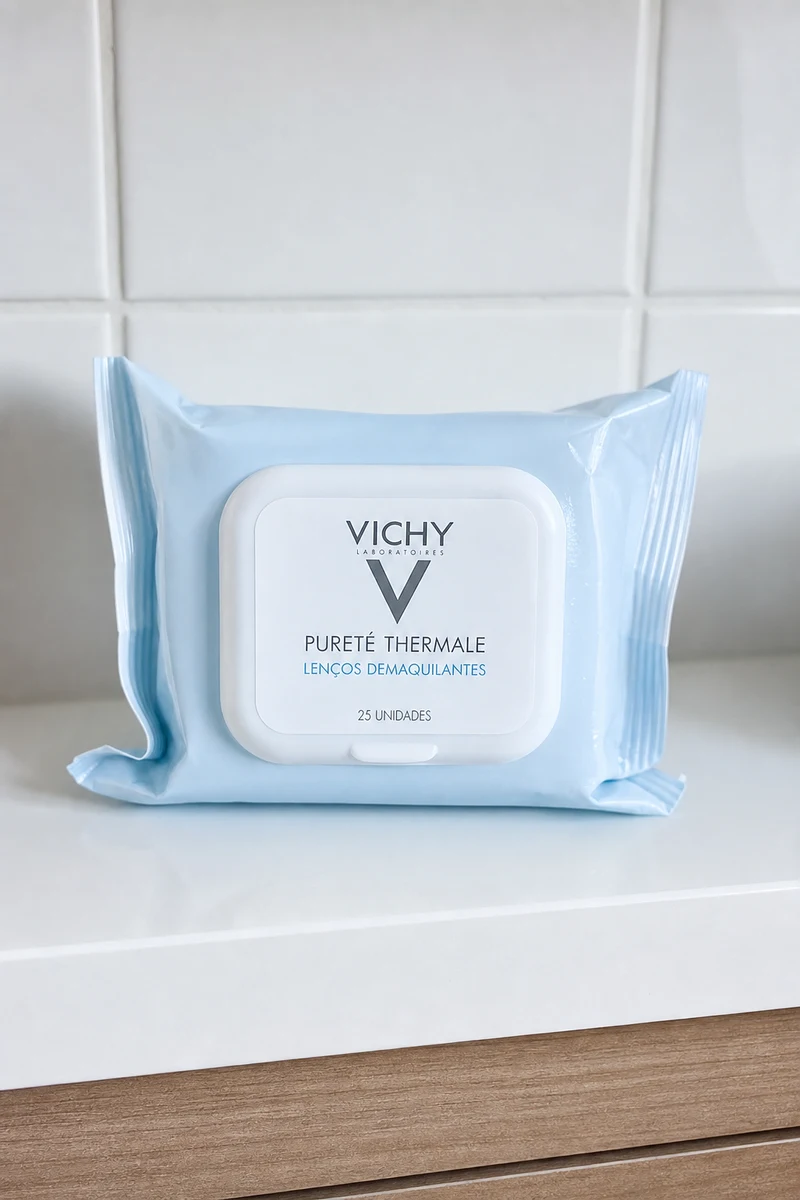 Vichy Lenços Demaquilantes Vichy Pureté Thermale 25 unidades