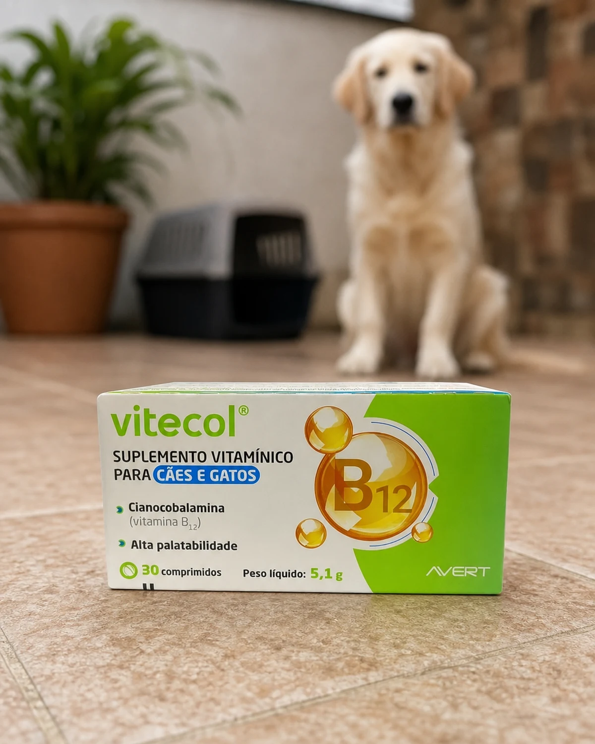 Avert Vitecol suplemento vitamínico 30 comprimidos