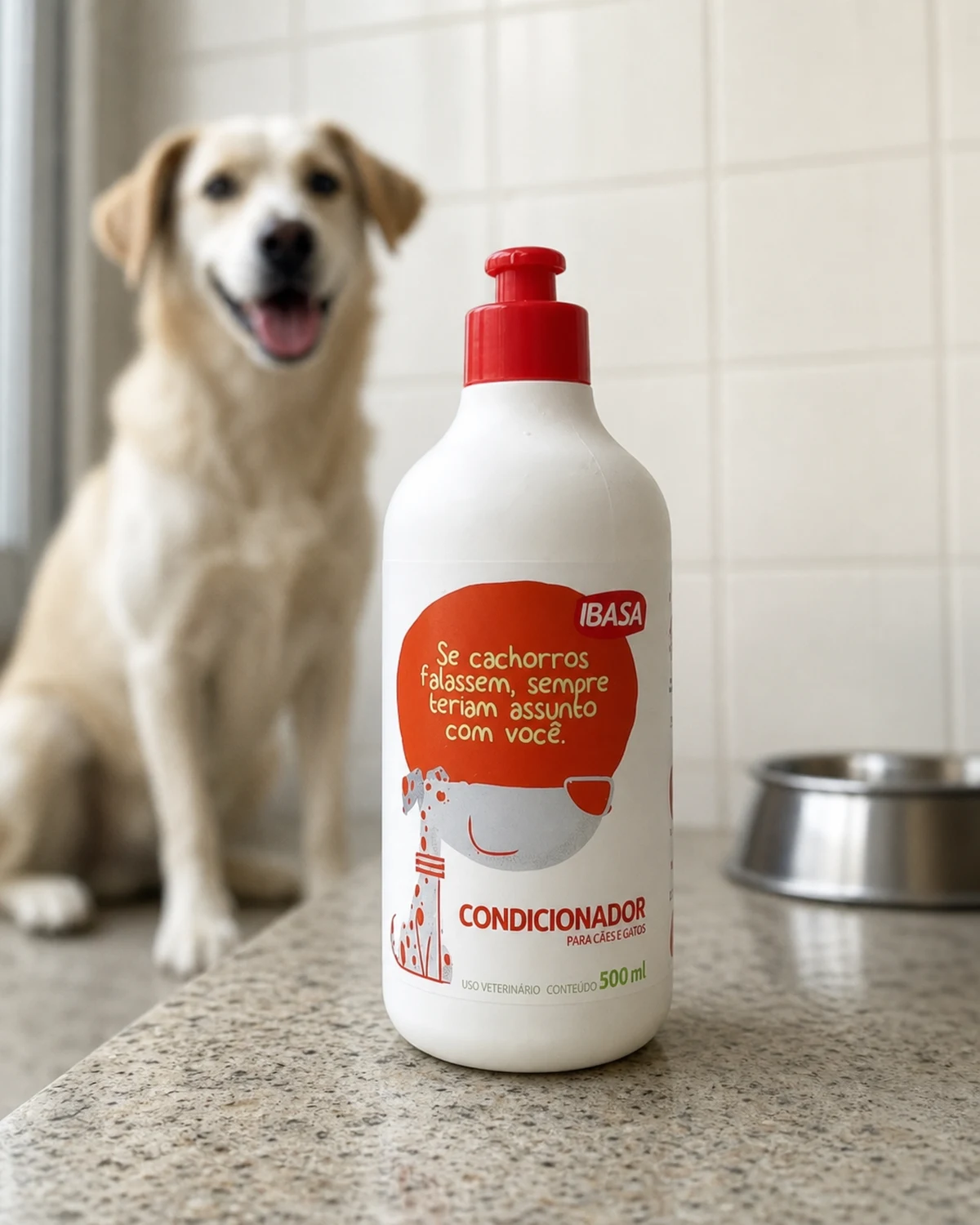 Ibasa condicionador para cães 500 ml