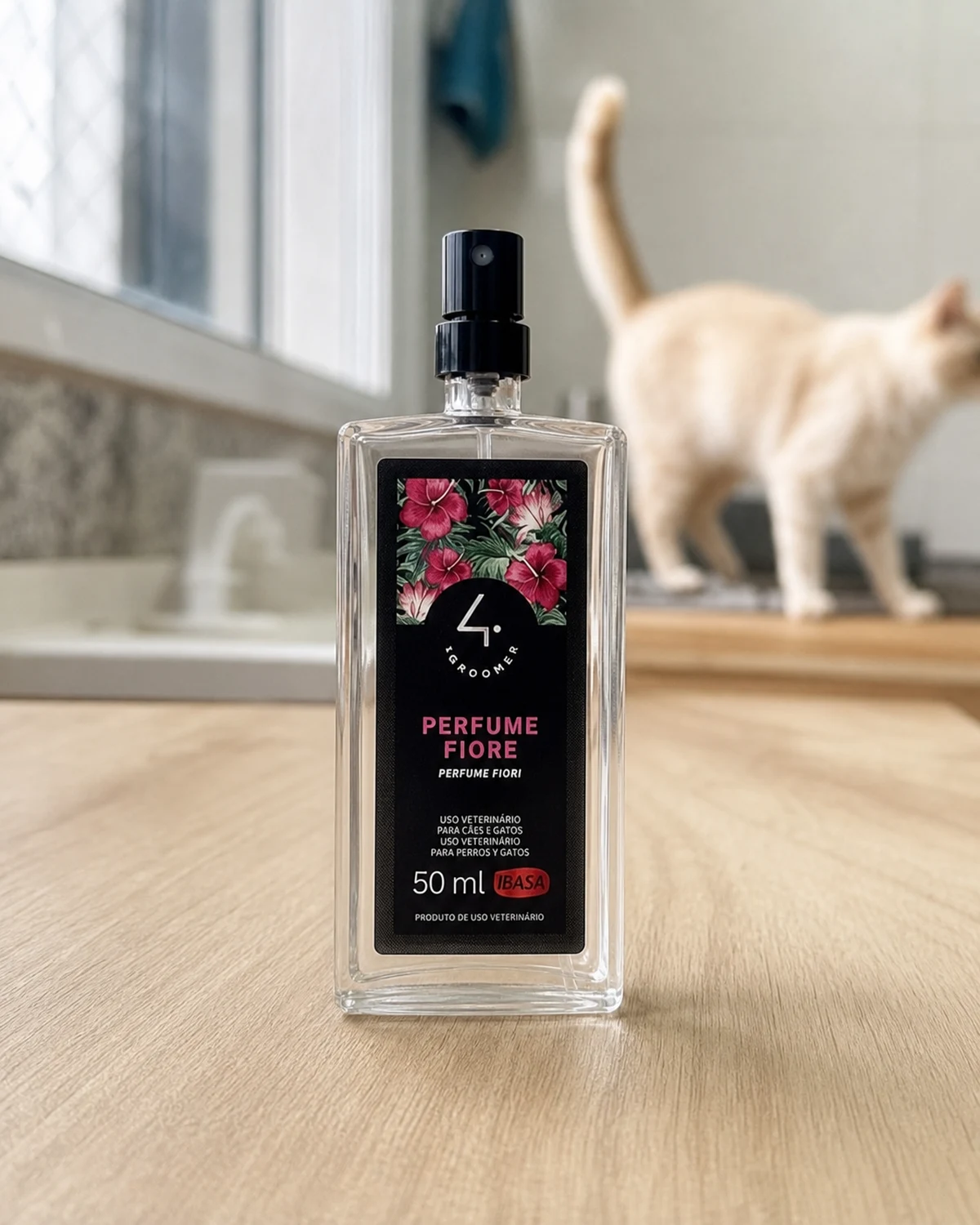 Ibasa Perfume Fiore 4 Groomer 50 ml