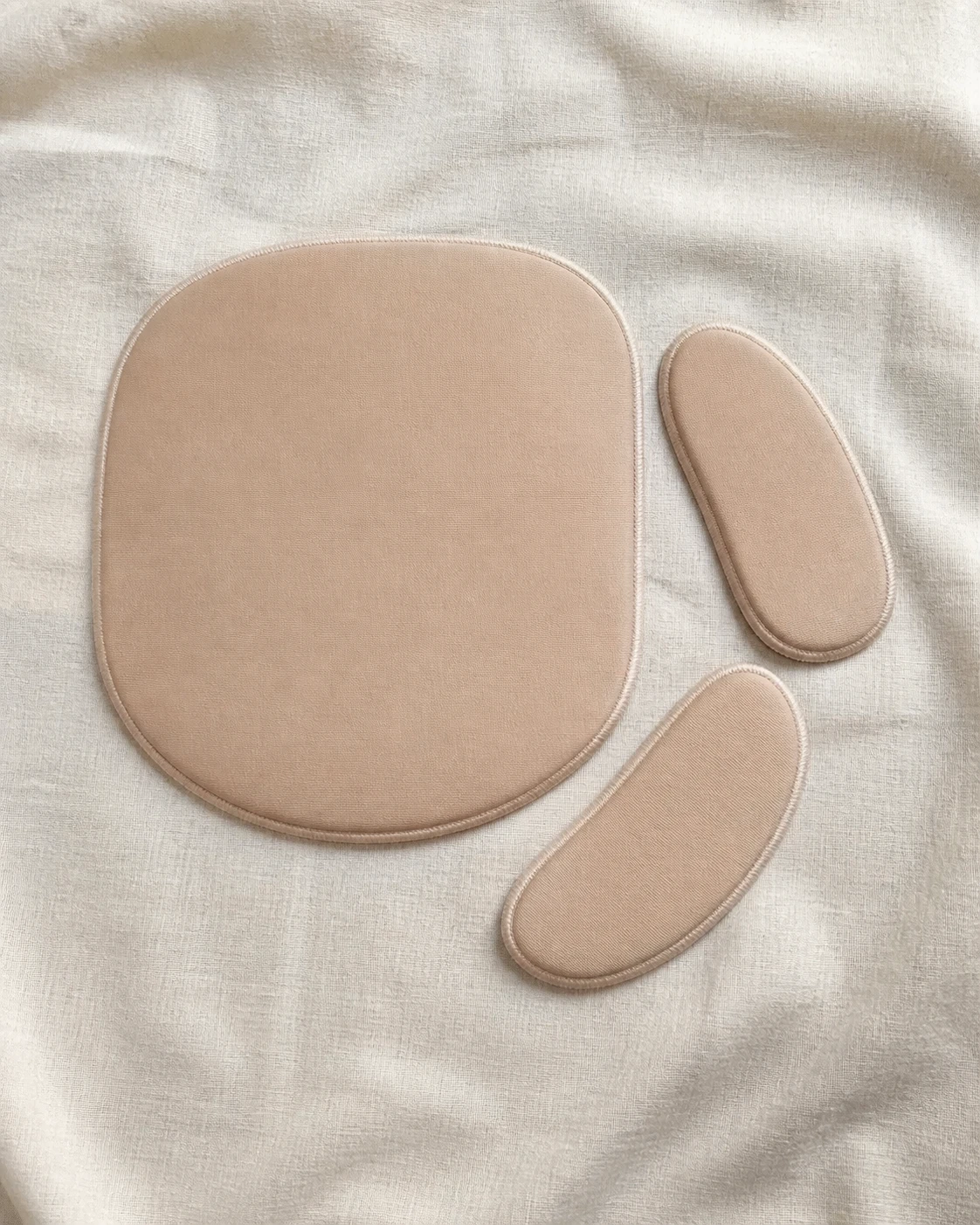 Kit de placas pós-cirúrgicas flexíveis para abdômen, flanco e cóccix - Pós Plástica