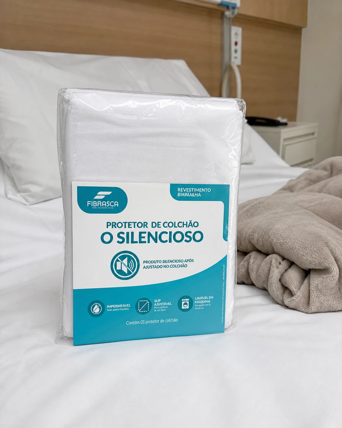 Fibrasca Protetor de colchão impermeável